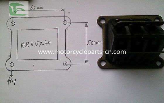 REED VALVE ASSY Scooter Engine Parts for 1PE40QMB JOG90 NF50