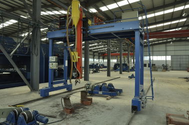 Máquina de poste ligero de la eficacia alta, alta soldadora del pórtico del palo para el tubo/el tubo grandes